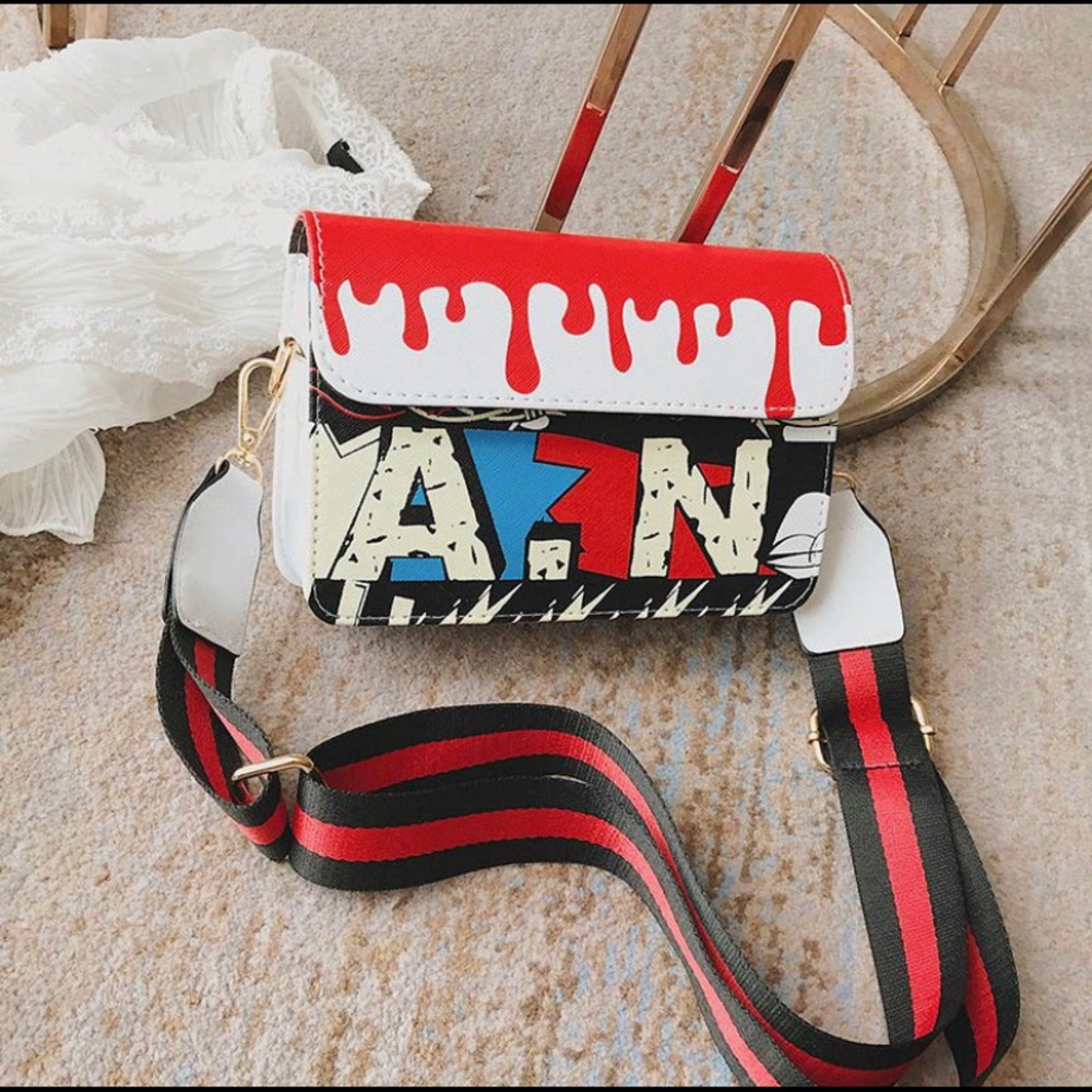 Graffiti Swag Crossbody Bag